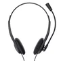 Trust 24659 Auriculares Chat Headset con Micrófono Jack 3,5 Negros
